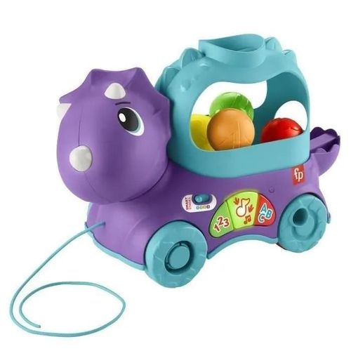 Fisher-Price - Tricératops Lance-Balles - Jouet D'éveil - 12 Mois Et +