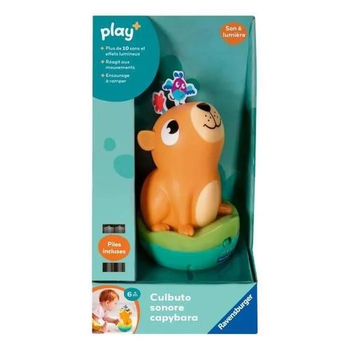 Ravensburger -Play + -Culbuto Sonore Capybara - Des 6 Mois - Version Fran¿Aise - 34019