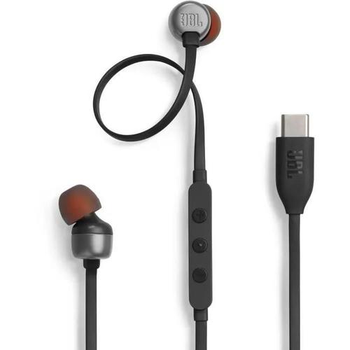 JBL TUNE 310C USB - Écouteurs intra-auriculaire filaires avec micro - USB-C - noir