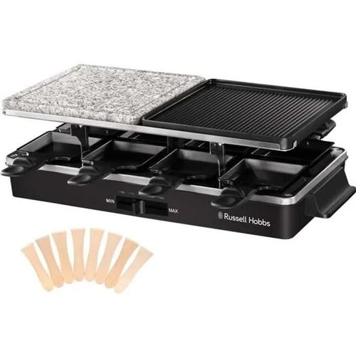 Russell Hobbs 26280-56 - Raclette/grill/pierre à griller - 1400 Watt