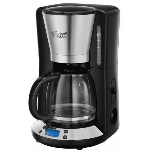 Russell Hobbs Victory 24030-56 - Cafetière - 15 tasses - inox avec des touches de noir