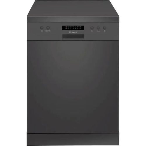 LAVE-VAISSELLE POSE LIBRE BRANDT LVC337B - 13 COUVERTS - L60CM - 47DB - NOIR