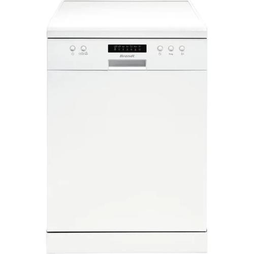 LAVE-VAISSELLE POSE LIBRE BRANDT LVC328W - 12 COUVERTS - L60CM - 48DB - BLANC