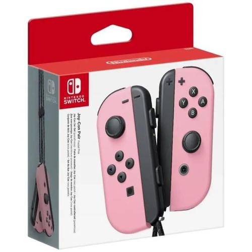 Manette Nintendo Paire De Manettes Joy-Con Rose Pastel