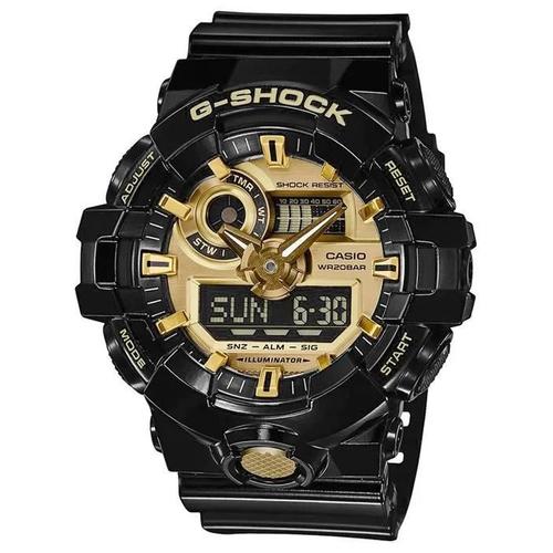 Casio Montre Noir Analogique - Digital Hommes G-Shock Ga-710gb-1aer