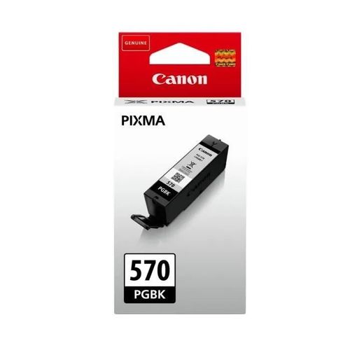 Canon PGI-570PGBK - 15 ml - noir - originale - réservoir d'encre - pour PIXMA TS5051, TS5053, TS5055, TS6050, TS6051, TS6052, TS8051, TS8052, TS9050, TS9055