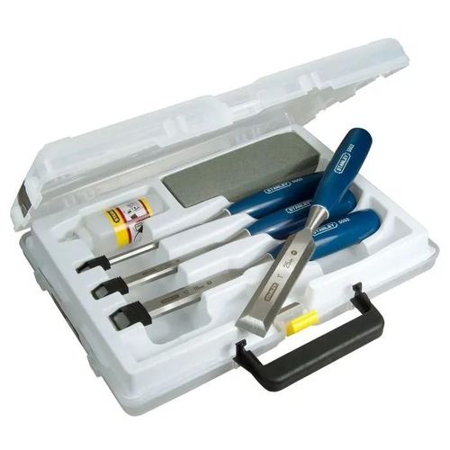 Coffret Ciseaux à Bois ABS - 4 pcs STANLEY 0-16130