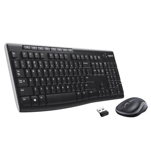 Logitech MK270 Wireless Combo - Ensemble clavier et souris - sans fil - 2.4 GHz - Français