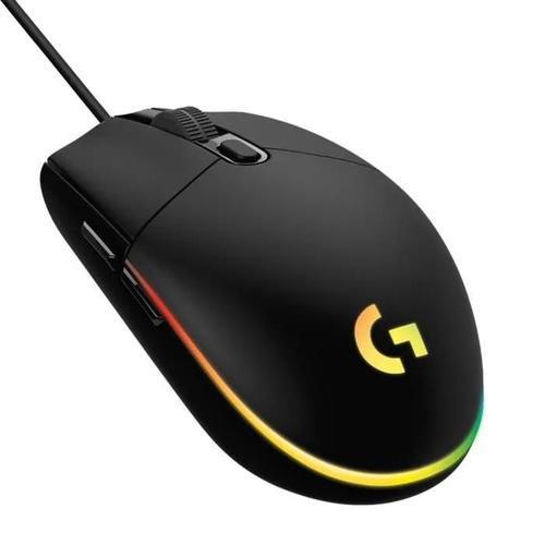 Logitech Gaming Mouse G203 LIGHTSYNC - Souris optique USB - 6 boutons - noir