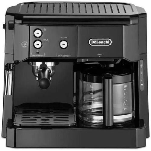 De'Longhi BCO 411.B - Machine à café avec machine à filtre et buse vapeur "Cappuccino" - 15 bar - 10 tasses - noir