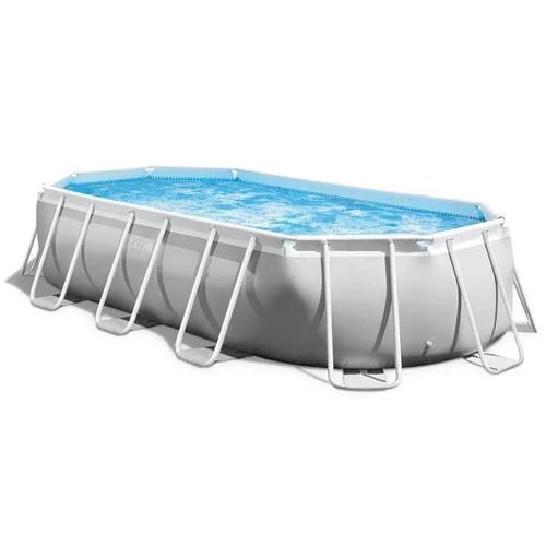 Piscine tubulaire Prism Frame ovale 5,03 x 2,74 x 1,22 m - Intex