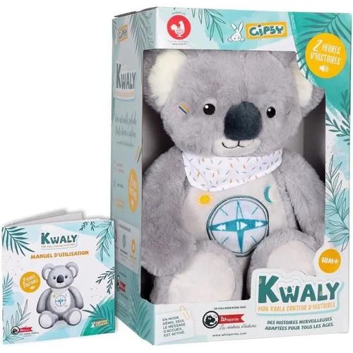 Gipsy Kwaly Mon Koala Conteur D'histoires 32 Cm En Boîte
