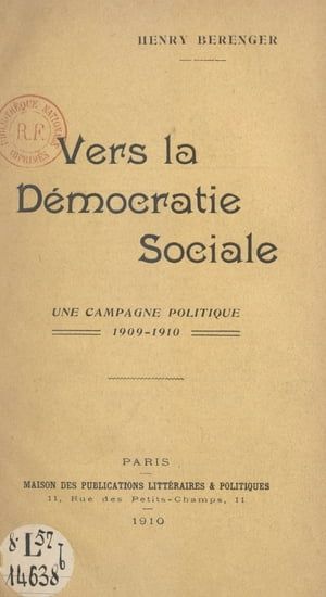 Vers La Démocratie Sociale