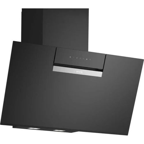 Hotte murale, 80 cm, Noir avec finition en verre Bosch DWK87FN60