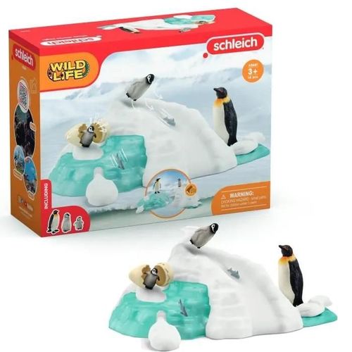 Wild Life Famille Pingouin Sur La Banquise