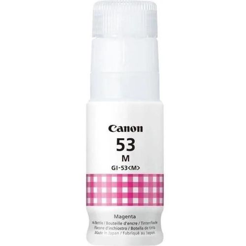 Bouteille d'encre Canon GI-53M - Magenta - Compatibilité PIXMA G650 et G550 - (4681C001)