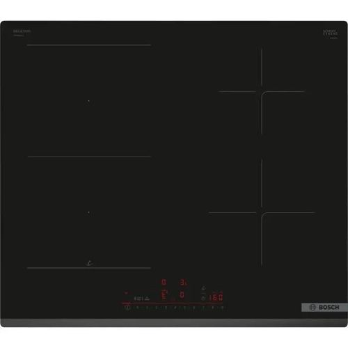 Bosch - Table de cuisson vitrocéramique 60cm 4 foyers 6900w noir PVS63KHC1E