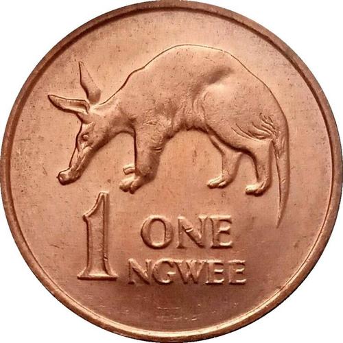 Monnaie 1 Negwee Zambie 1969