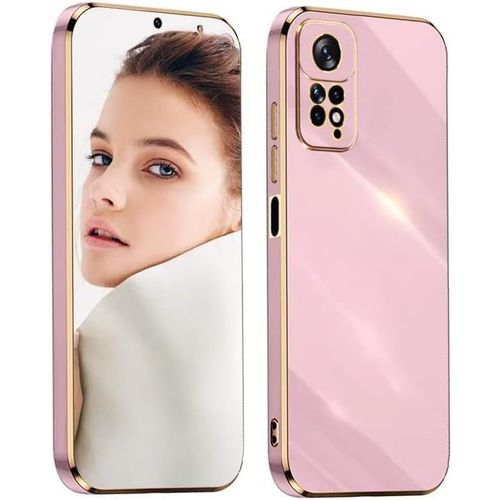 Coque Pour Xiaomi Redmi Note 11 Pro Etui, Housse De Protection En Silicone Tpu Avec Galvanoplastie De Phnom Penh,Ultra Fine Galvanise?Antichoc Anti-Rayures Case Cover Violet