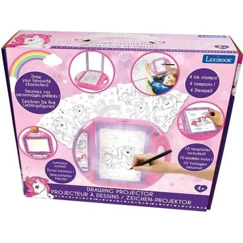 Lexibook - Projecteur A Dessin Licorne - Modeles Et Tampons