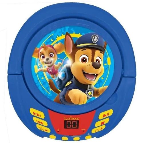 Lexibook Paw Patrol La Pat Patrouille Lecteur CD portable pour