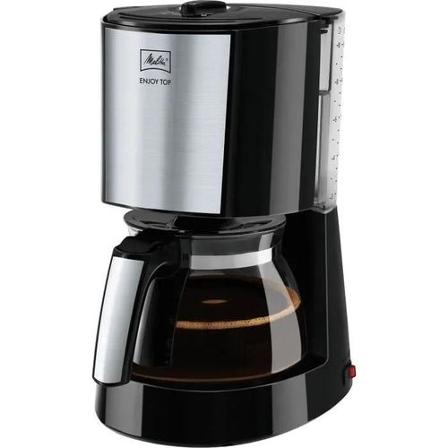 Melitta Enjoy Top - Cafetière - 15 tasses - noir/inox