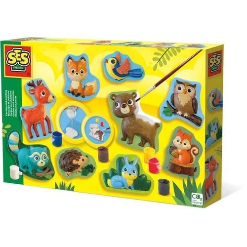Moulage Et Peinture - Animaux De La Forêt