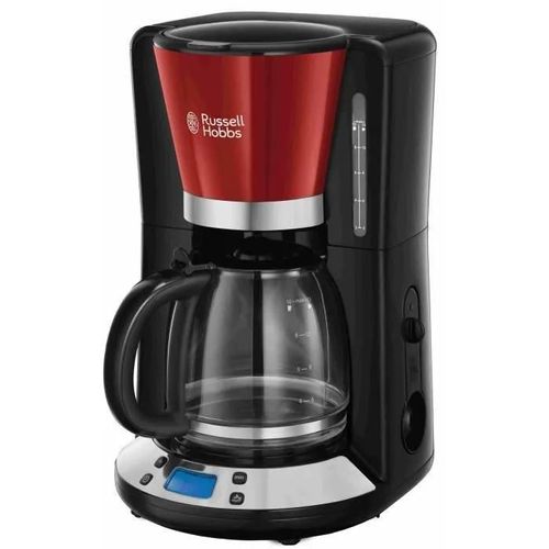 Russell Hobbs Colours Plus 24031-56 - Cafetière - 15 tasses - acier inoxydable rouge