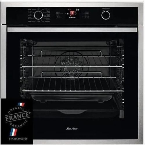 Sauter SOP5764X - Four - intégrable - niche - largeur : 56 cm - profondeur : 55 cm - hauteur : 58.5 cm - avec système auto-nettoyant - classe A+ - acier inoxydable