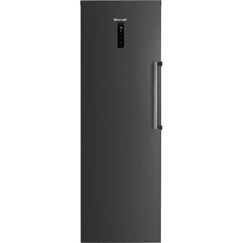 Congélateur vertical Brandt BFU862YNA - 274 litres Classe E Inox sombre