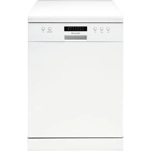 LAVE-VAISSELLE POSE LIBRE BRANDT LVC337W - 13 COUVERTS - L60CM - 47DB - BLANC