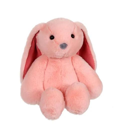 Peluche Lapin Trendy Bunny - Gipsy Toys - Rose, 28 Cm