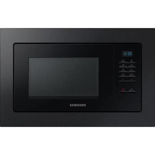 Samsung MG20A7013CB - Four micro-ondes grill - encastrable - 20 litres - 850 Watt - noir