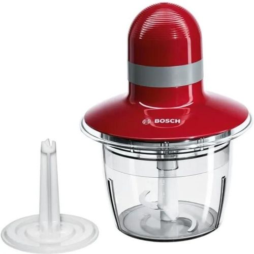 Bosch MMR08R2 - Hachoir - 0.8 litre - 400 Watt - rouge/gris