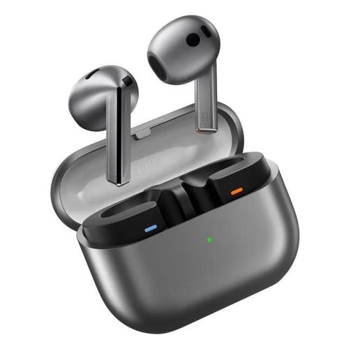 Ecouteurs sans fil Samsung Galaxy Buds3 Bluetooth avec réduction active du bruit Argent