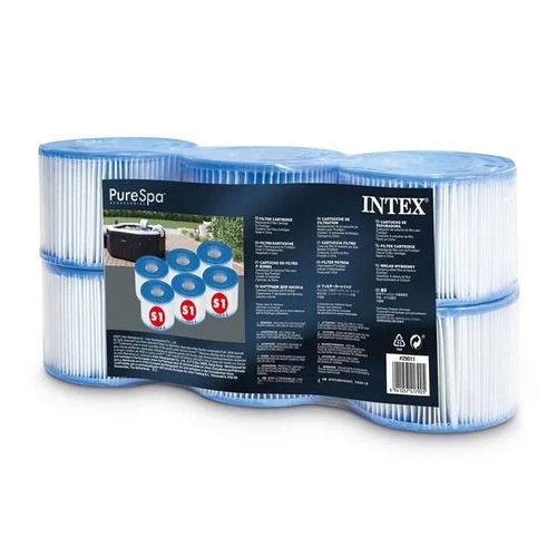 6 filtres pour spa gonflable - Intex