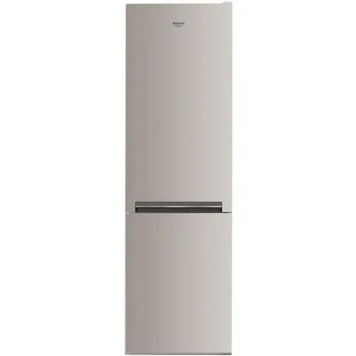 Réfrigérateur congélateur bas - HOTPOINT H8A2ES - 337 L (226L +111 L) - Froid brassé - Classe E - L69 cm x H 193,5 cm - silver