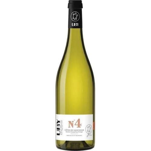 Uby N°4 Gros Et Petit Manseng - Vin Blanc Des Côtes De Gascogne