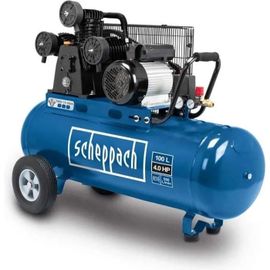 Compresseur SCHEPPACH HC550TC de 100L à entraînement par courroie