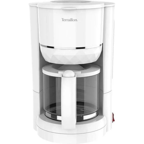 Terraillon - Cafetiere 12t 15353 design diamant blanc 15353