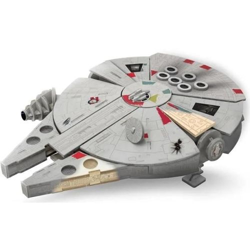 Maquette En Bois A Peindre Goliath Toys Woodworx Star Wars Millennium Falcon