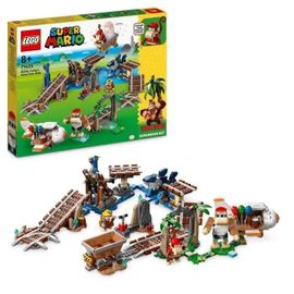 LEGO Super Mario - Ensemble d'extension Course de chariot de mine de Diddy Kong - 71425