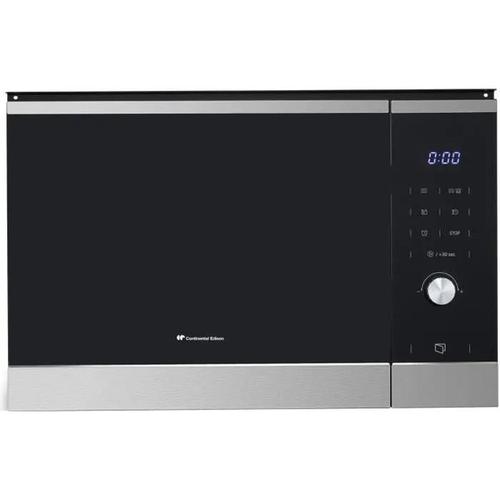 Continental Edison CEMO25GINE - Four micro-ondes grill - encastrable - 25 litres - 900 Watt - noir