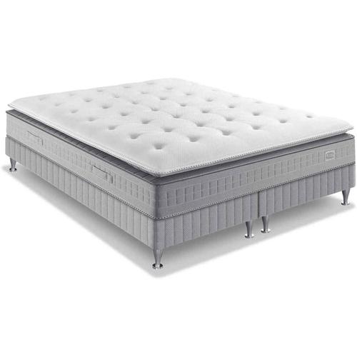 Ensemble Simmons 651 Ressorts Ensachés Surmatelas Intégré Sw5 - 180x200