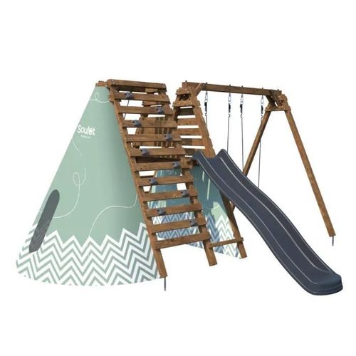 Aire De Jeux En Bois - Apollon