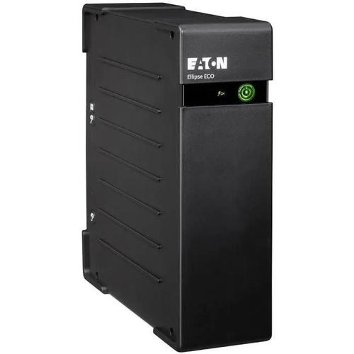 Eaton Ellipse ECO 650 USB DIN - Onduleur (montable sur rack / externe) - CA 230 V - 400 Watt - 650 VA - USB - connecteurs de sortie : 4 - 2U - 19