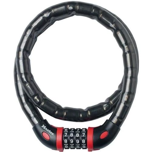 Master Lock Cble Antivol Blindé 8226âgris 1000âx 18âmm, Revêtement Htet
