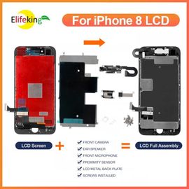 Ensemble Complet Écran Tactile Lcd De Remplacement Sans Pixels Morts Pour Iphone 8 Aaa +++