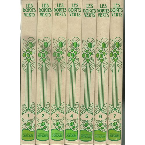Les Doigts Verts, Éditions Atlas, Collection Complète Reliée