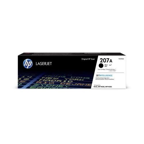 HP 207X - À rendement élevé - noir - original - LaserJet - cartouche de toner (W2210X) - pour Color LaserJet Pro M255dw, M255nw, MFP M282nw, MFP M283fdn, MFP M283fdw